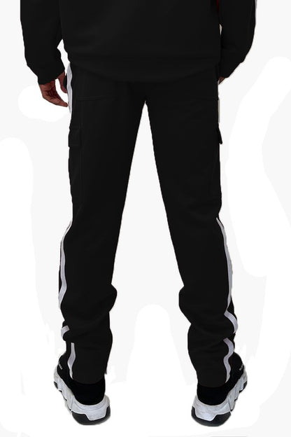 Two Stripe Cargo Pouch Track Pants