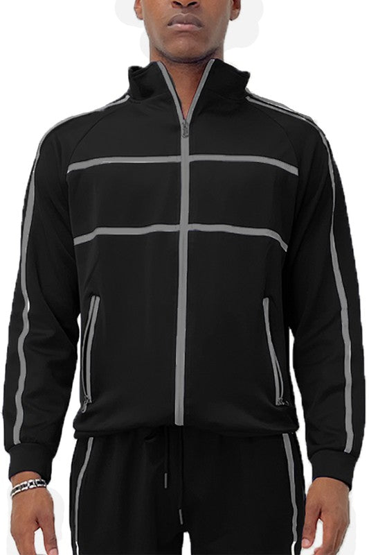 Cordial Tape Stripe Track Jacket