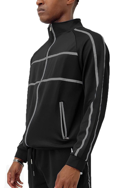 Cordial Tape Stripe Track Jacket