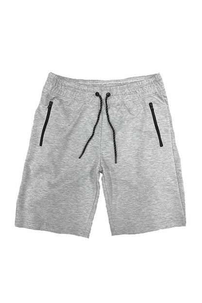 Cotton Blend Lounge Sweat Shorts