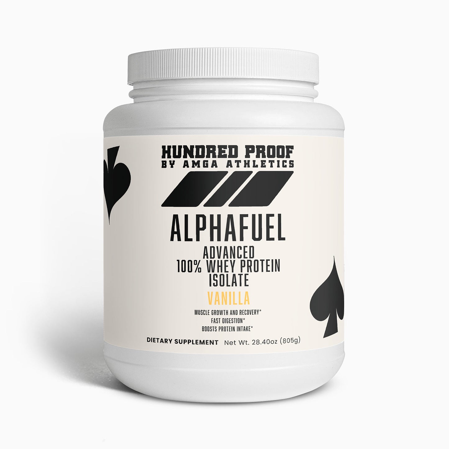 AlphaFuel Advanced 100% Whey Protein Isolate (Vanilla)