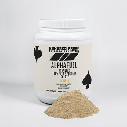 AlphaFuel Advanced 100% Whey Protein Isolate (Vanilla)