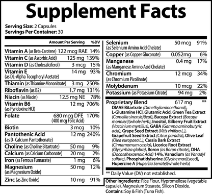 AlphaClarity+ Brain & Focus Formula