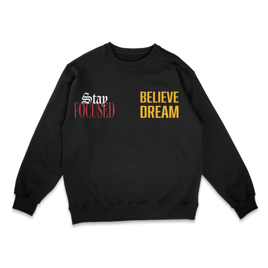 AMGA - STAY FOCUSED CREWNECK