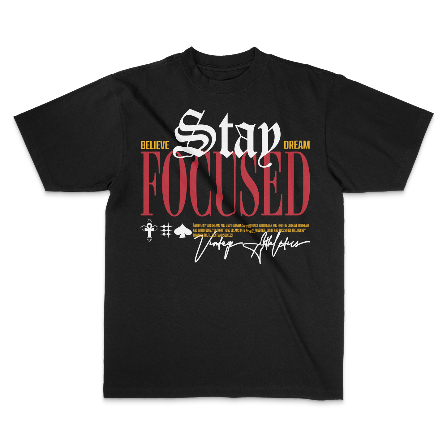 AMGA - STAY FOCUSED TEE